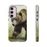 Grizzly Bear in a Field - Impact Resistant Phone Case Samsung Galaxy S23 Plus Glossy